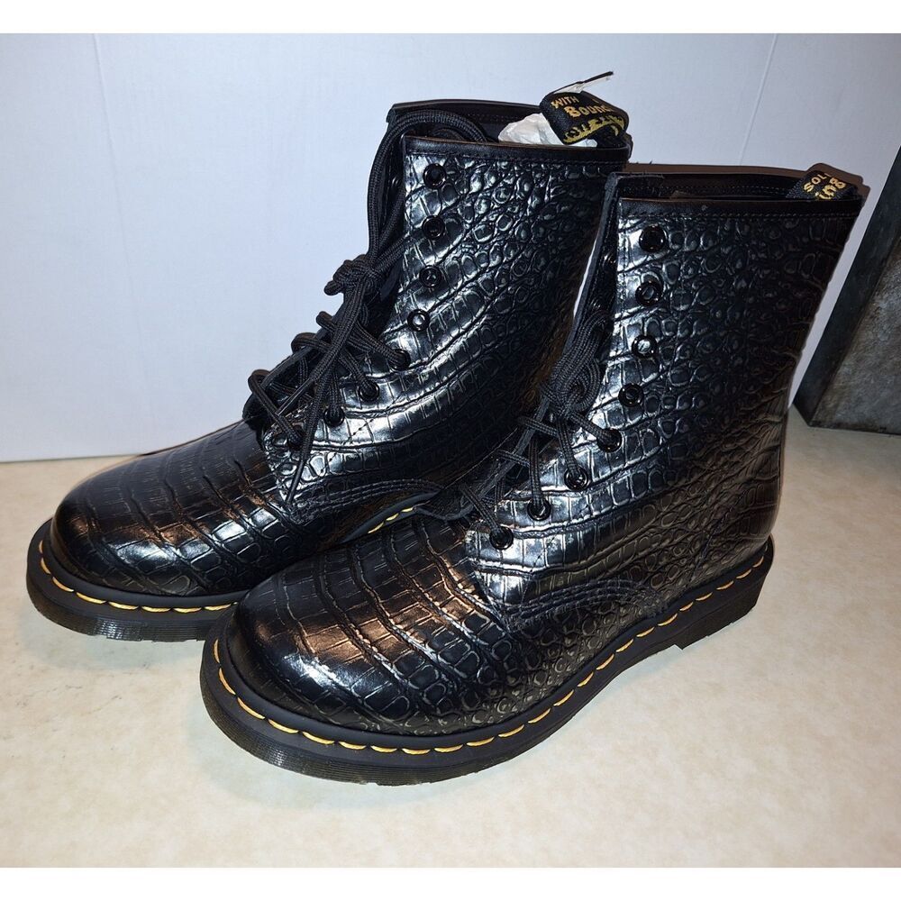 Dr. Martens Air Wair 1460 Gunmetal - Women's 10